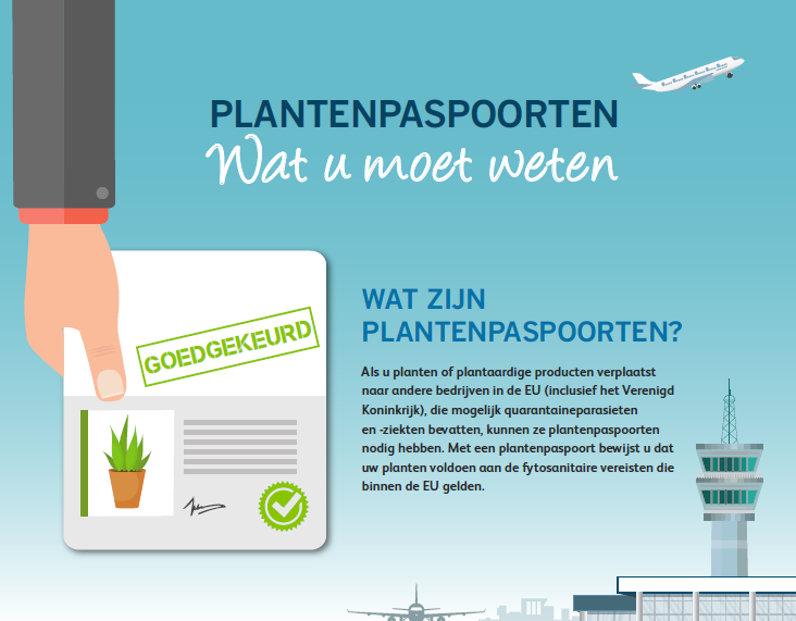 Whitepaper met informatie over een plantenpaspoort printen.