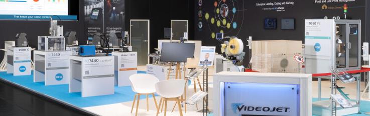 Videojet Messestand