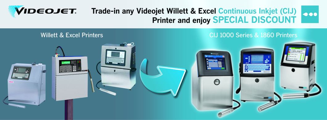 CIJ Printer Trade-in Offer Continuous Inkjet Printer Trade-in Offer