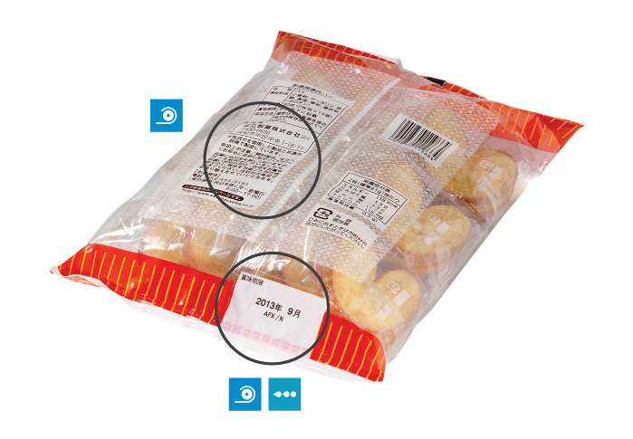 expiry date coding on plastic pouches 