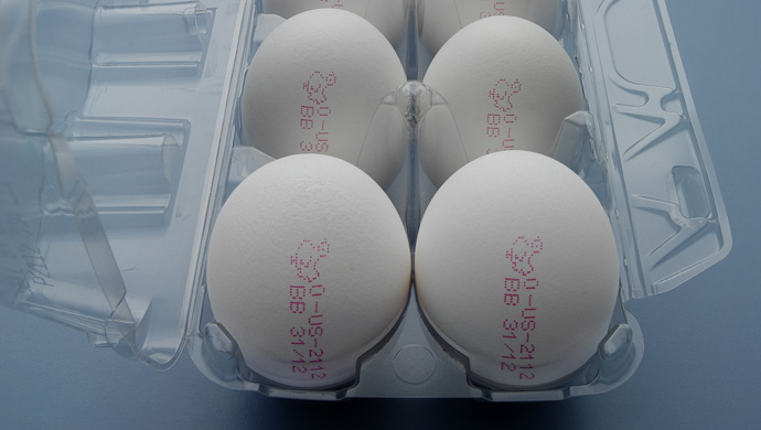 Print on eggs