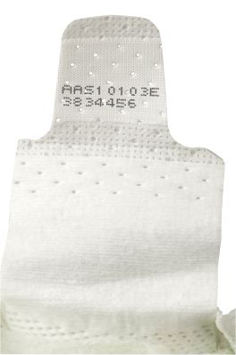Twin code on diaper