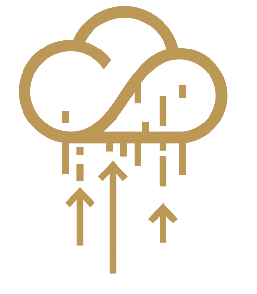 Cloud-with-arrows-gold