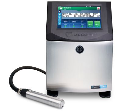 Drukarka atramentowa kolorowa Videojet 1580 C z przodu
