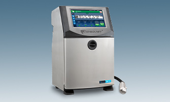 De continuous inkjet printers is een industrieel codeersysteem.