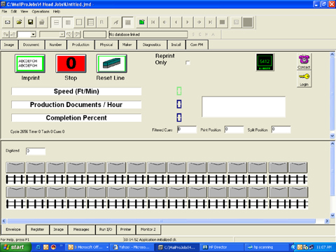 Videojet 4210 Inkjet Adressing Printer System