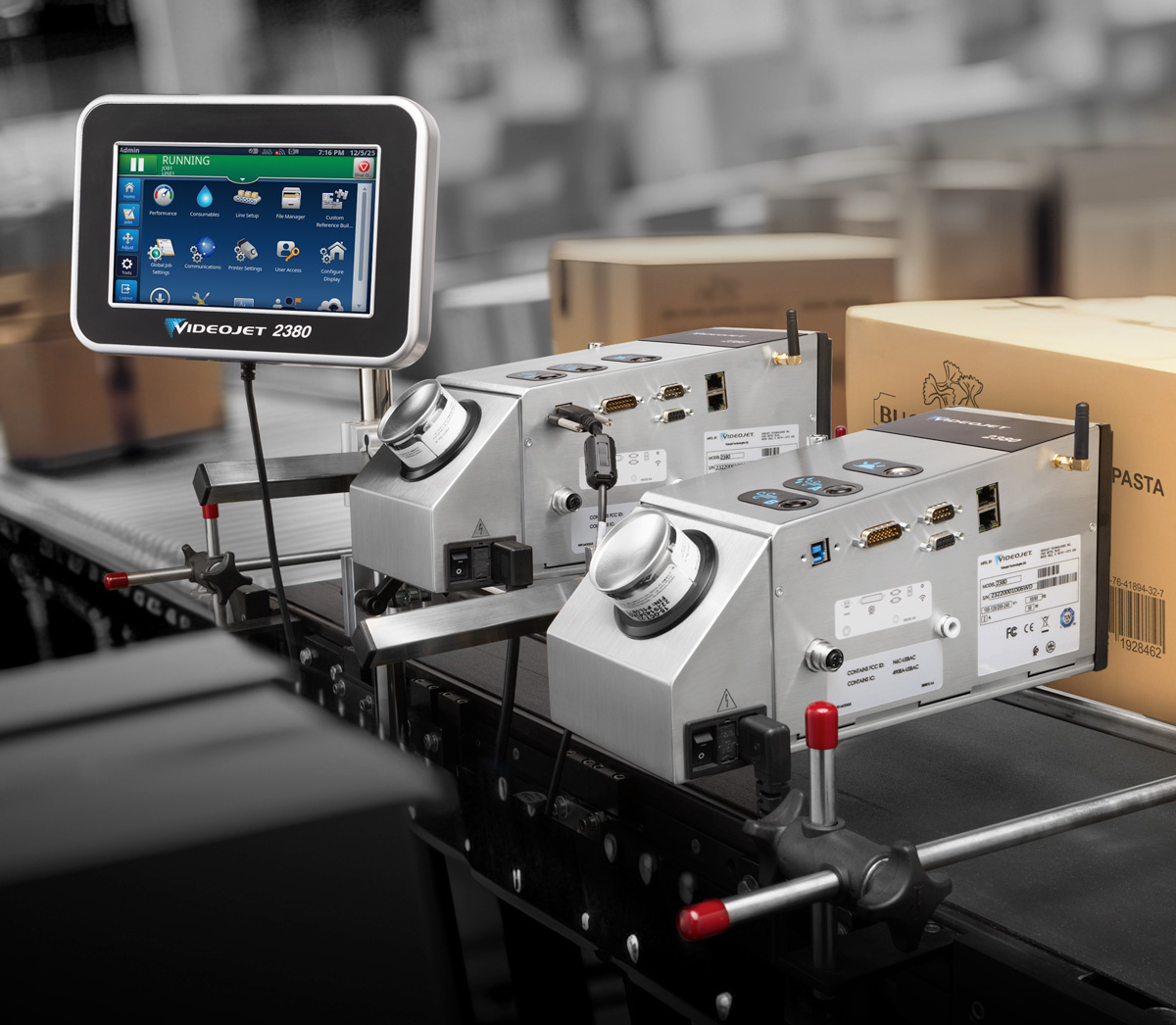 2351/2361 Industrial Box Printer - Corrugated Case Coding