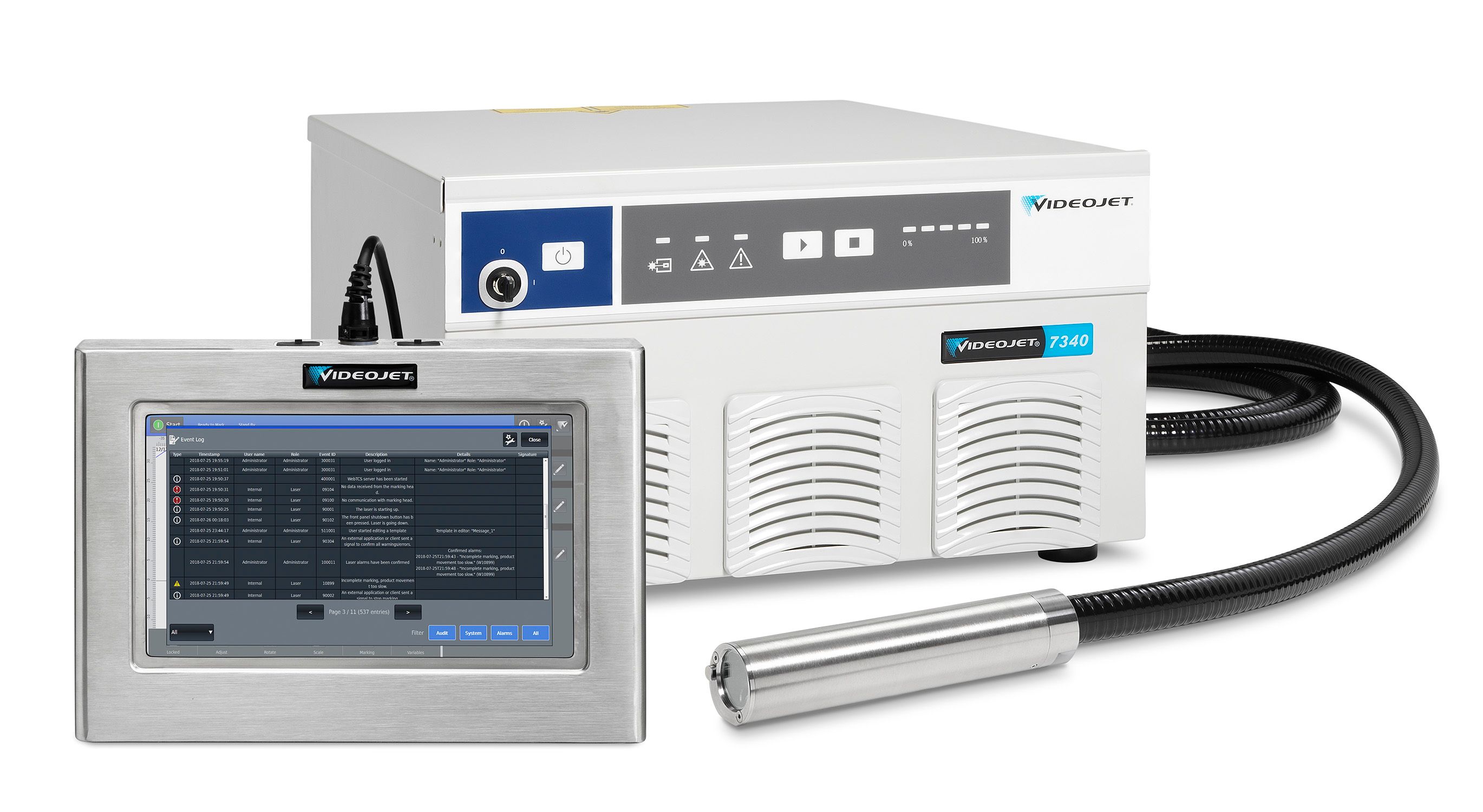 Laser Fibra Videojet 7340/7440