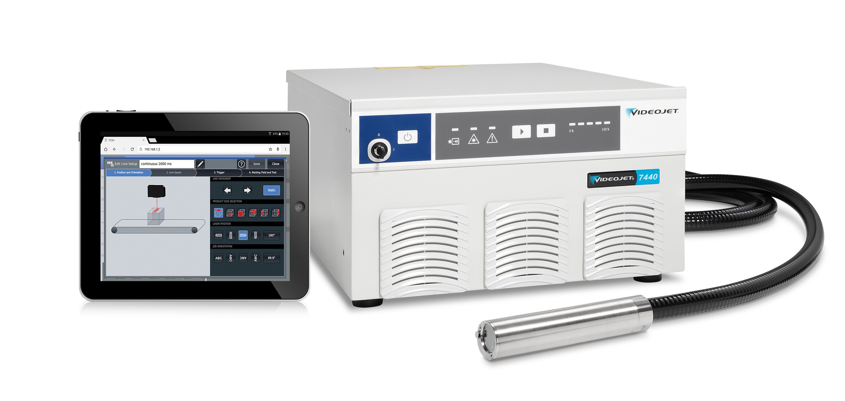 Máy khắc laser công nghiệp Videojet