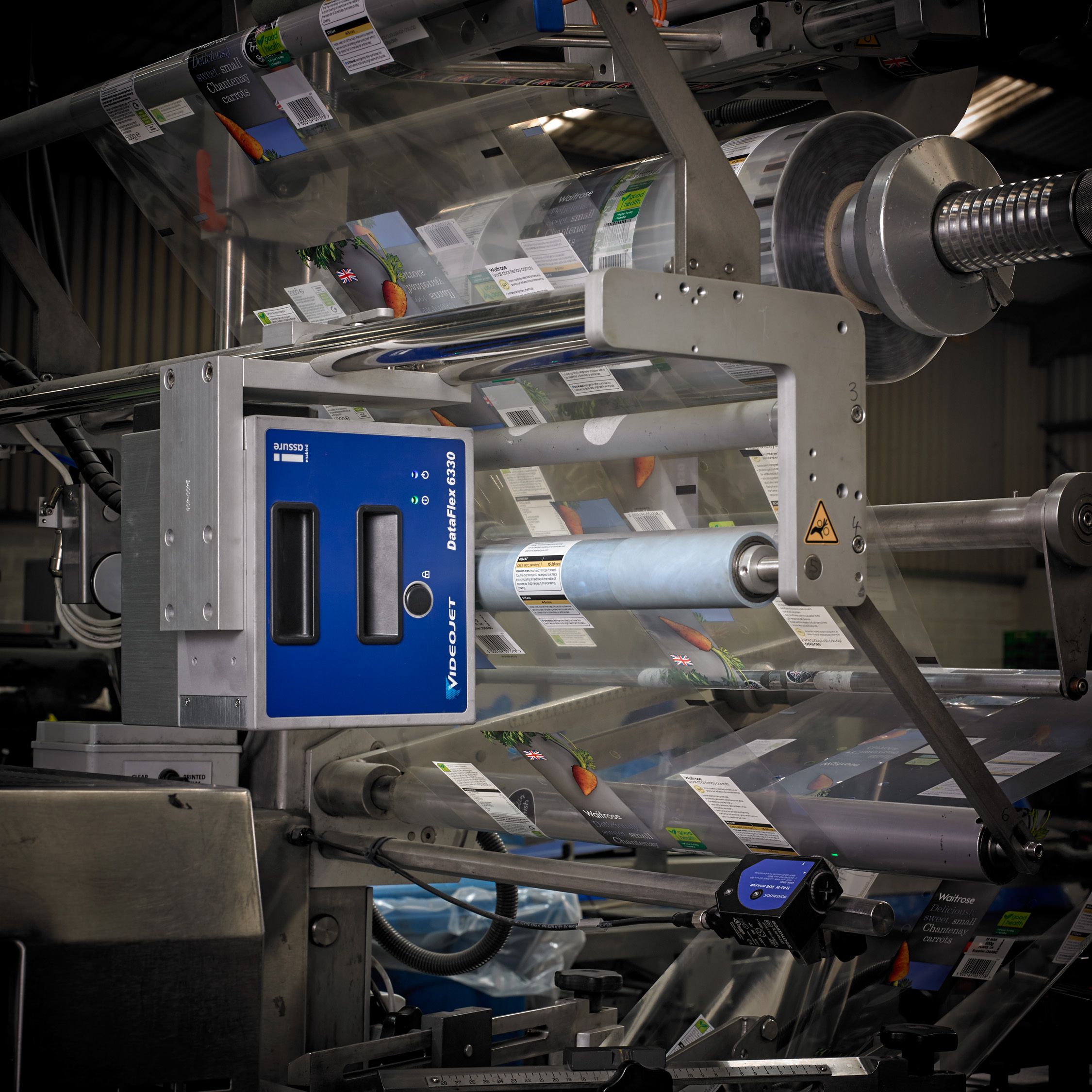 Technologia Hot-Stamp na maszynie termotransferowej Videojet 6330