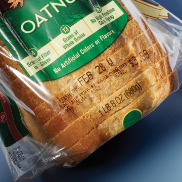 ekmek poşeti üzerine tarih basma
