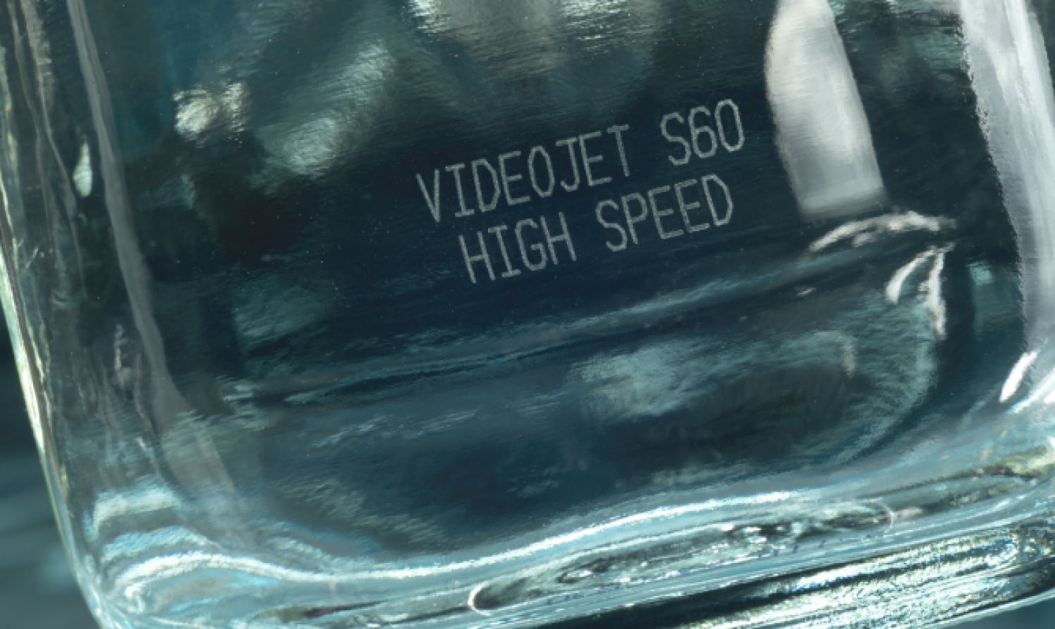 Glas laser graveren met Videojet.