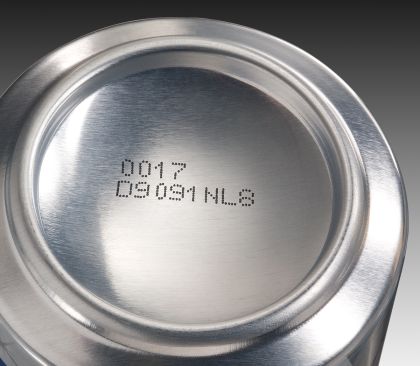 Aluminium coderen met Videojet printers.