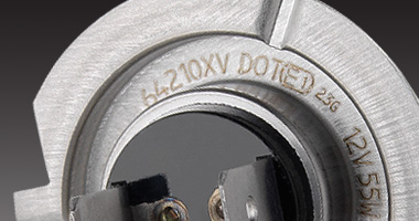 Direct Part Marking (DPM) op metalen onderdelen.