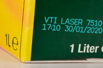 産業用インクジェットプリンタによる包装フィルムへの賞味期限印字