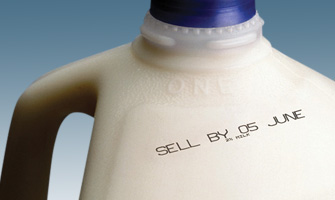 Označení data spotřeby na mléčných výrobcích