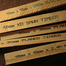 CIJ-Kennzeichnung auf Holz