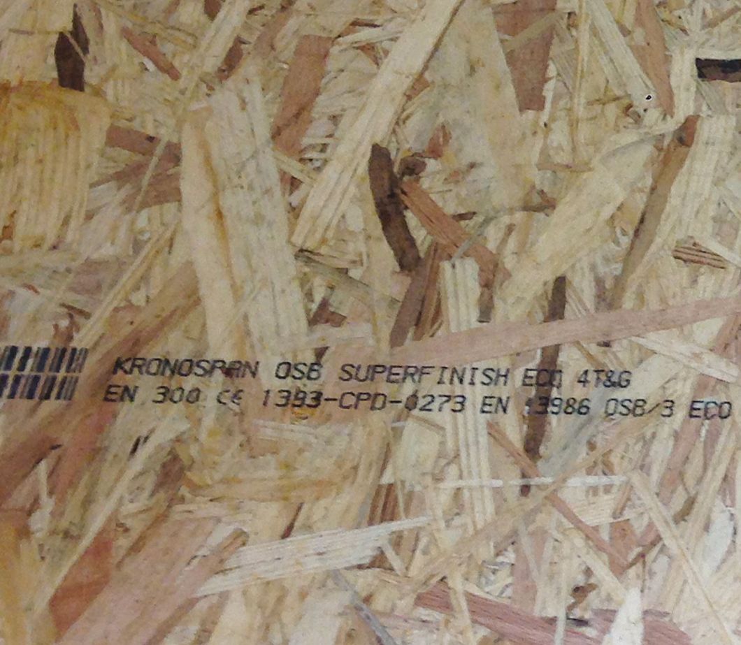 木屑のビニール包装袋に印字