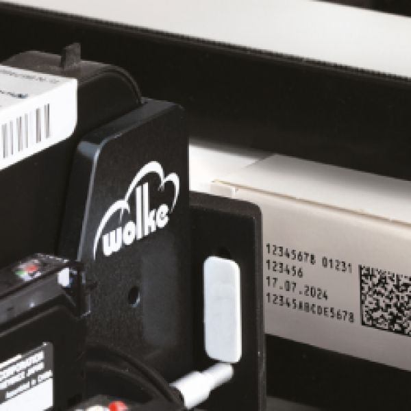 トレーサビリティ情報を印字する様子