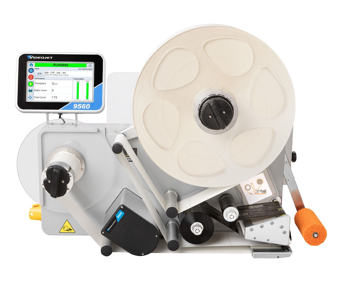 Videojet 9560 Druck- und Etikettiermaschine mit Direct Apply-Technologie