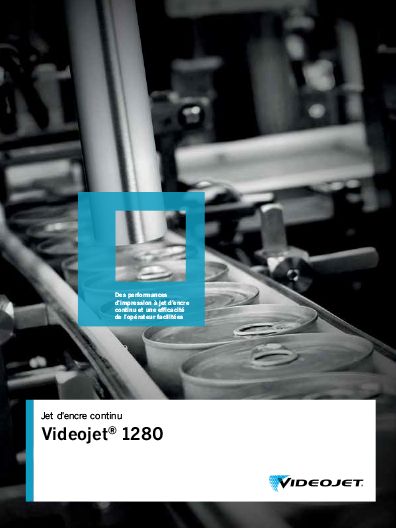 Brochure Videojet 1280