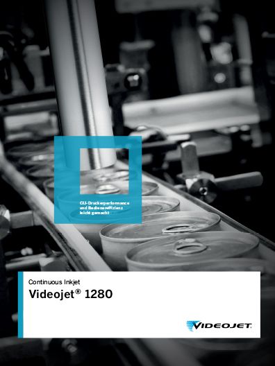 videojet 1280 broschüre