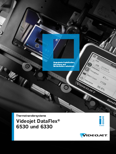 Broschüre Videojet DataFlex Thermotransferdrucker