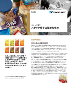 スナック菓子の複雑な生産