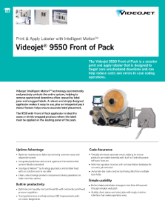 videojet label applicator