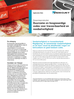Duurzame en hoogwaardige codes voor traceerbaarheid en voedselveiligheid