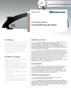 Application Note - Kartonnen dozen coderen in de industriële bakkerij