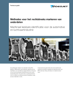 Technical guide: rechtstreeks markeren van onderdelen in de auto sector en luchtvaart.