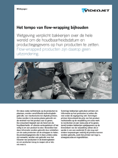 Whitepaper - Flow-wrapping in de vind industriële bakkerij