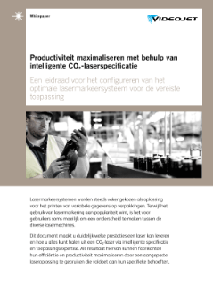 Whitepaper - Productiviteit maximaliseren met intelligente CO²-laserspecificatie