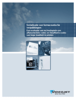 Serialisatie
van farmaceutische verpakkingen