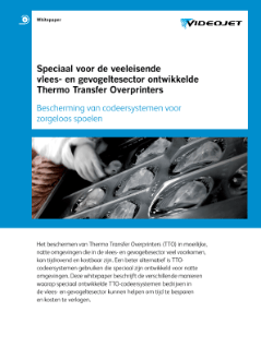 Whitepaper - TTO printer ontworpen voor de veeleisende vleesindustrie

